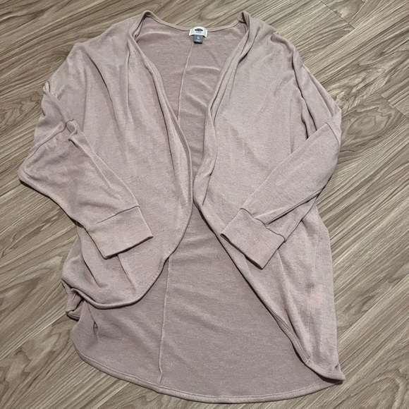 Dusty Rose Old Navy Cardigan - Picture 3 of 6